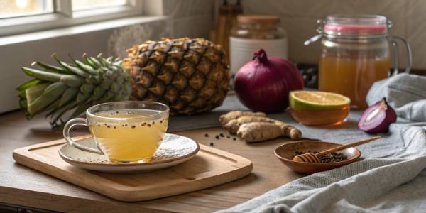 Waarom ananas helpt bij het hoesten